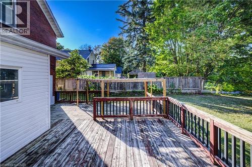 44 Walter Street, Kitchener, ON - Outdoor With Deck Patio Veranda