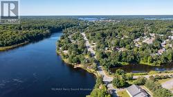 Seguin River in the heart of Parry Sound - 