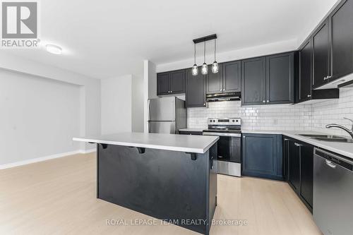 109 Pilot Private, Ottawa, ON - Indoor Photo Showing Kitchen With Double Sink With Upgraded Kitchen