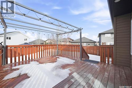 526 Patrick Avenue, Saskatoon, SK - Outdoor With Deck Patio Veranda With Exterior