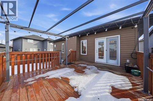 526 Patrick Avenue, Saskatoon, SK - Outdoor With Deck Patio Veranda With Exterior