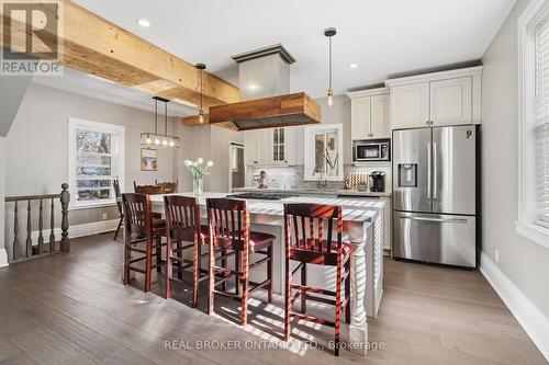 855 Hamilton Street, Cambridge, ON - Indoor Photo Showing Kitchen With Stainless Steel Kitchen With Upgraded Kitchen