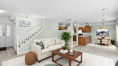 3831 Gellatly Road, West Kelowna, BC - Indoor Photo Showing Living Room
