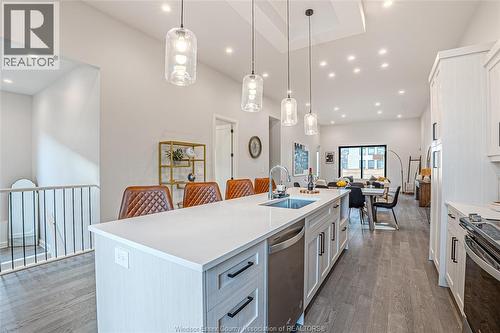 664 Lily Mac Boulevard, Windsor, ON - Indoor Photo Showing Kitchen With Upgraded Kitchen
