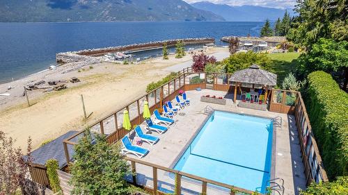 13484 & 13486 Lakeshore Drive, Boswell, BC - Outdoor With Body Of Water With In Ground Pool With View