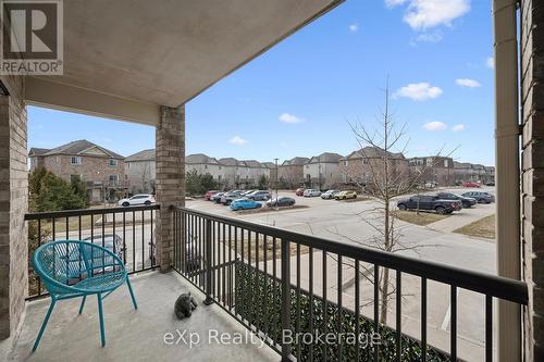 View of parking for unit - 87 - 35 Mountford Drive, Guelph (Grange Road), ON - Outdoor With Balcony With Exterior
