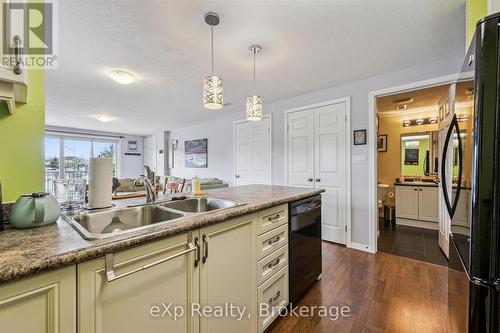 87 - 35 Mountford Drive, Guelph (Grange Road), ON - Indoor Photo Showing Kitchen With Double Sink