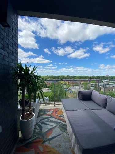 Balcony - 505-245 Ch. Bates, Mont-Royal, QC - Outdoor With View