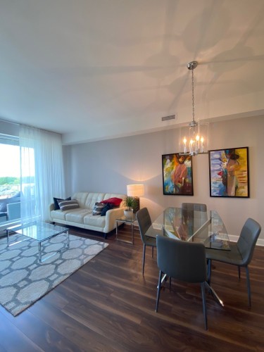 Dining Room - 505-245 Ch. Bates, Mont-Royal, QC - Indoor Photo Showing Living Room