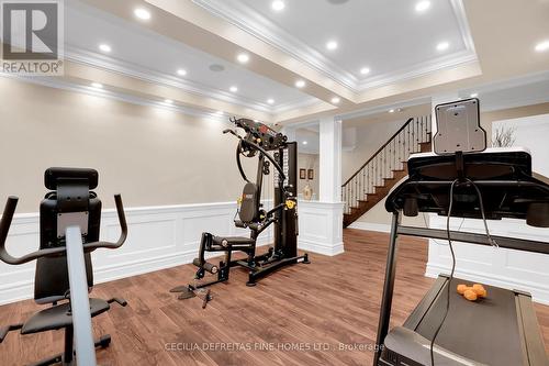 11 Beauvista Court, Vaughan, ON - Indoor Photo Showing Gym Room