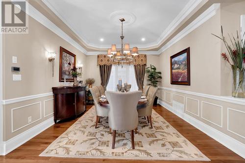 11 Beauvista Court, Vaughan, ON - Indoor Photo Showing Dining Room