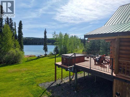 7540 Mccarthy Road, Bridge Lake, BC - Outdoor With Body Of Water With Deck Patio Veranda