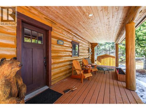 7540 Mccarthy Road, Bridge Lake, BC - Outdoor With Deck Patio Veranda With Exterior