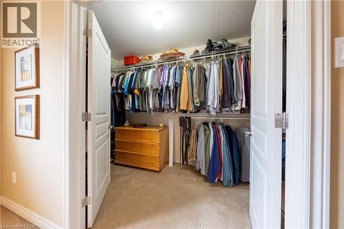 Walk in closet with light colored carpet - 120 Valiant Circle, Hamilton, ON - Indoor With Storage