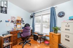 second bedroom being used as an office - 