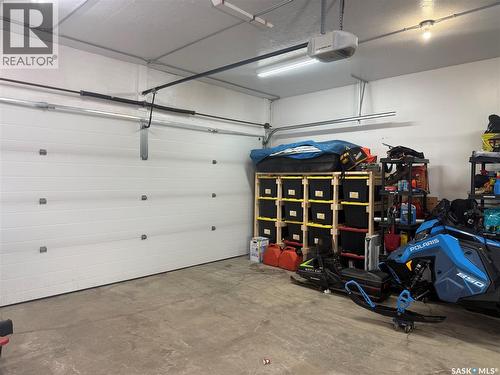 420 Logan Avenue, White Fox, SK - Indoor Photo Showing Garage