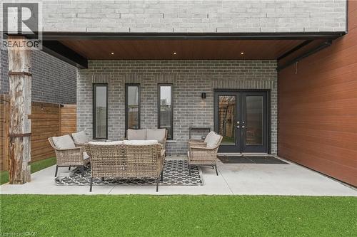 414 John Street N, Hamilton, ON - Outdoor With Deck Patio Veranda With Exterior