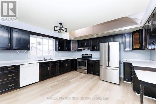 61 Tremont Drive, St. Catharines (Glendale/Glenridge), ON - Indoor Photo Showing Kitchen With Double Sink