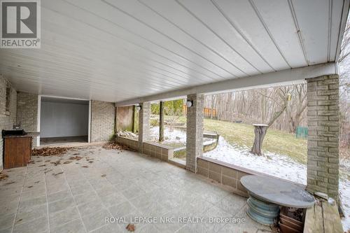 Basement walkout - 61 Tremont Drive, St. Catharines (Glendale/Glenridge), ON - Outdoor With Exterior