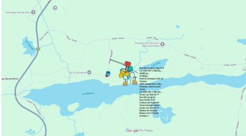Plan (croquis) - Rue Mccaughey, Gore, QC 