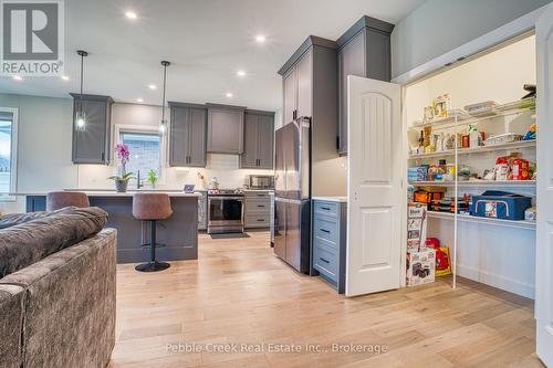 pantry - 182 Shearwater Trail, Goderich (Goderich (Town)), ON - Indoor Photo Showing Kitchen With Upgraded Kitchen