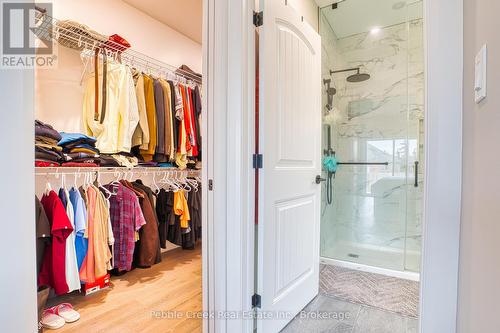 walk in closet and ensuite bathroom - 182 Shearwater Trail, Goderich (Goderich (Town)), ON - Indoor With Storage
