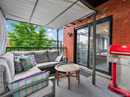 Balcony - 1144 Rue St-Edouard, Longueuil (Le Vieux-Longueuil), QC - Outdoor With Deck Patio Veranda With Exterior