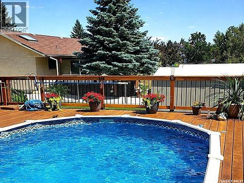 20 Willow Crescent, Fort Qu'Appelle, SK - Outdoor With Above Ground Pool