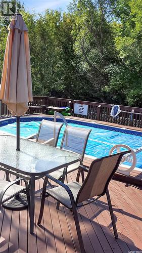 20 Willow Crescent, Fort Qu'Appelle, SK - Outdoor With In Ground Pool With Deck Patio Veranda