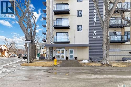 801 550 4Th Avenue N, Saskatoon, SK - Outdoor With Facade