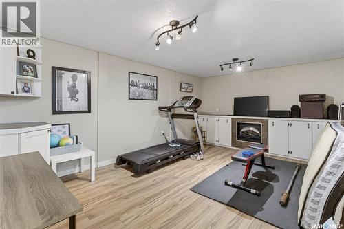 35 King Crescent, Humboldt, SK - Indoor Photo Showing Gym Room