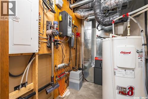 35 Grace Bay, Diefenbaker Lake, SK - Indoor Photo Showing Basement