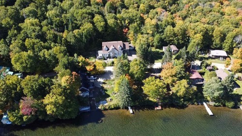 Vue d'ensemble - 4 Ch. Du Colibri, Val-Des-Lacs, QC - Outdoor With Body Of Water With View