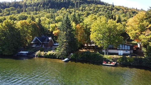Accès au plan d'eau - 4 Ch. Du Colibri, Val-Des-Lacs, QC - Outdoor With Body Of Water With View