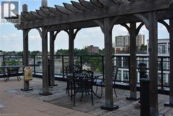 Deck with outdoor dining area - 