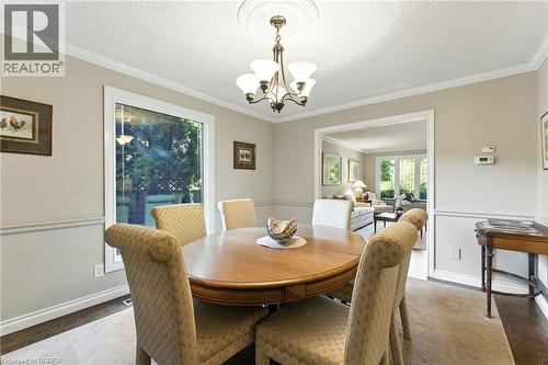 91 Abbey Close, Ancaster, ON - Indoor Photo Showing Dining Room
