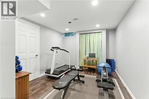 91 Abbey Close, Ancaster, ON - Indoor Photo Showing Gym Room