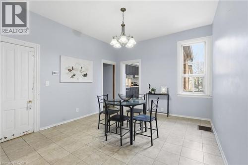 79 Murray Street E, Hamilton, ON - Indoor Photo Showing Dining Room