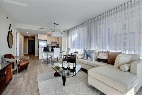 Salon - 105-510 Boul. Des Prairies, Laval (Laval-Des-Rapides), QC - Indoor Photo Showing Living Room