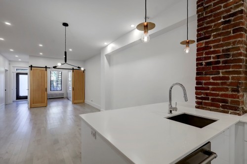 Kitchen - 6674 Rue St-Denis, Montréal (Rosemont/La Petite-Patrie), QC - Indoor Photo Showing Kitchen With Upgraded Kitchen