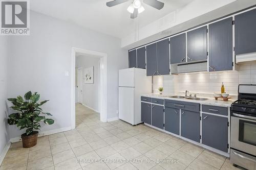 79 Murray Street E, Hamilton, ON - Indoor Photo Showing Kitchen With Double Sink
