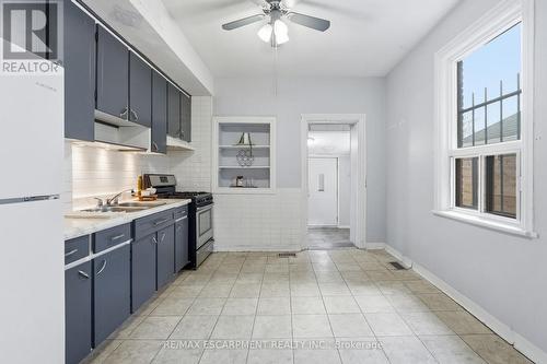 79 Murray Street E, Hamilton, ON - Indoor Photo Showing Kitchen With Double Sink