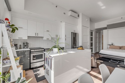 Kitchen - 206-880 Rue Père-Marquette, Québec (La Cité-Limoilou), QC - Indoor Photo Showing Kitchen With Upgraded Kitchen