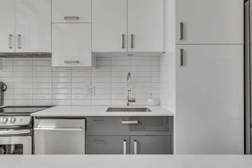 Kitchen - 206-880 Rue Père-Marquette, Québec (La Cité-Limoilou), QC - Indoor Photo Showing Kitchen