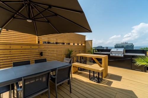 Patio - 206-880 Rue Père-Marquette, Québec (La Cité-Limoilou), QC - Outdoor With Exterior