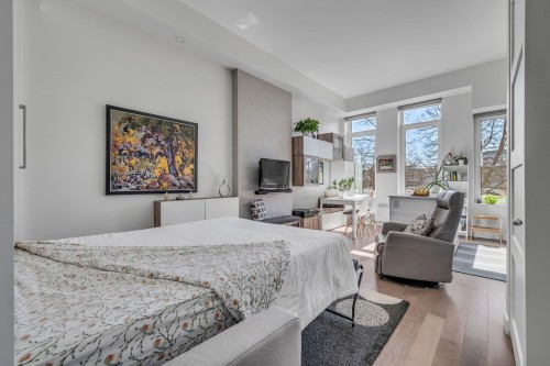 Overall view - 206-880 Rue Père-Marquette, Québec (La Cité-Limoilou), QC - Indoor Photo Showing Bedroom