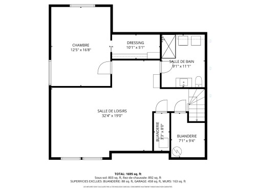 Plan (croquis) - 353 Rue Arthur-Priem, Saint-Roch-De-Richelieu, QC - Other