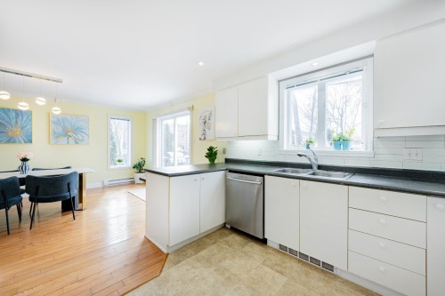 Kitchen - 95 Rue Perron, La Prairie, QC - Indoor Photo Showing Kitchen With Double Sink