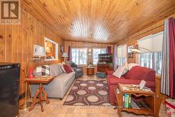 Cozy family room with woodstove & views - 