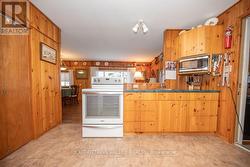 Open to living/dining space - 